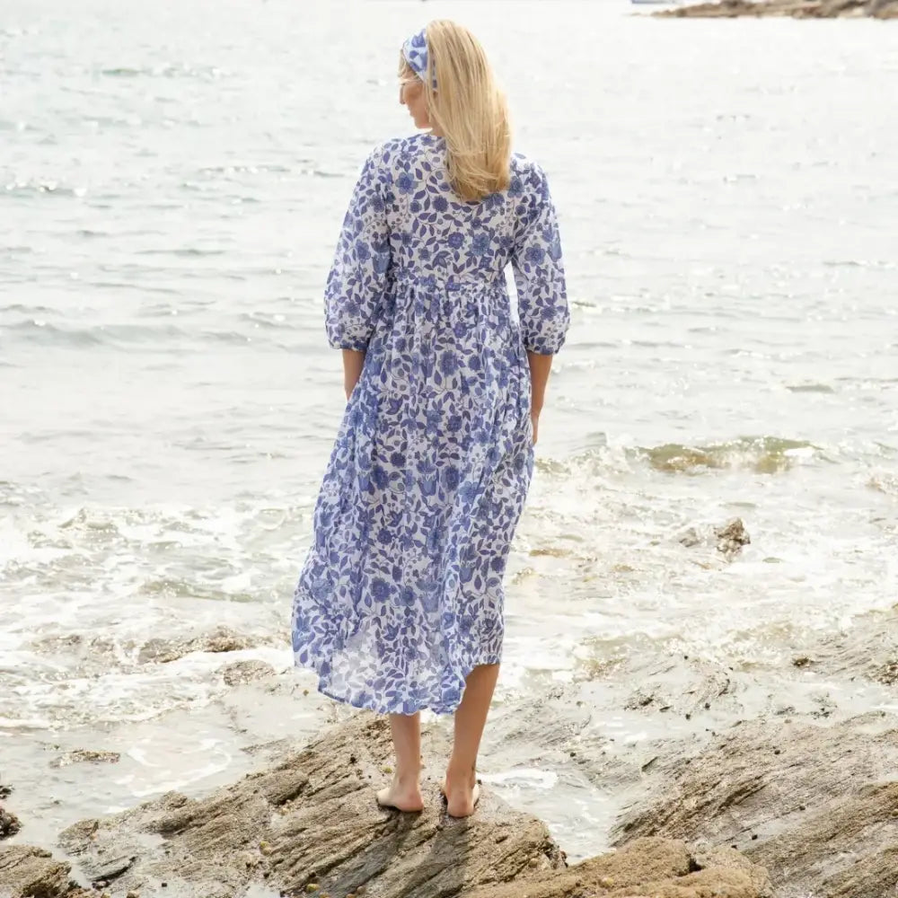 The Bridie Cotton Kaftan-style Summer Dress - Limited Edition - Womens Cover-up