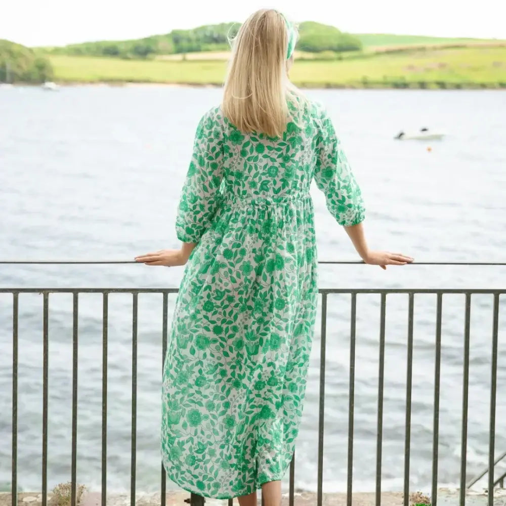 The Bridie Cotton Kaftan-style Summer Dress - Limited Edition - Womens Cover-up